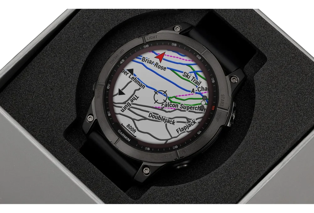 Garmin Fenix 7 Sapphire Solar Titane – Image 4