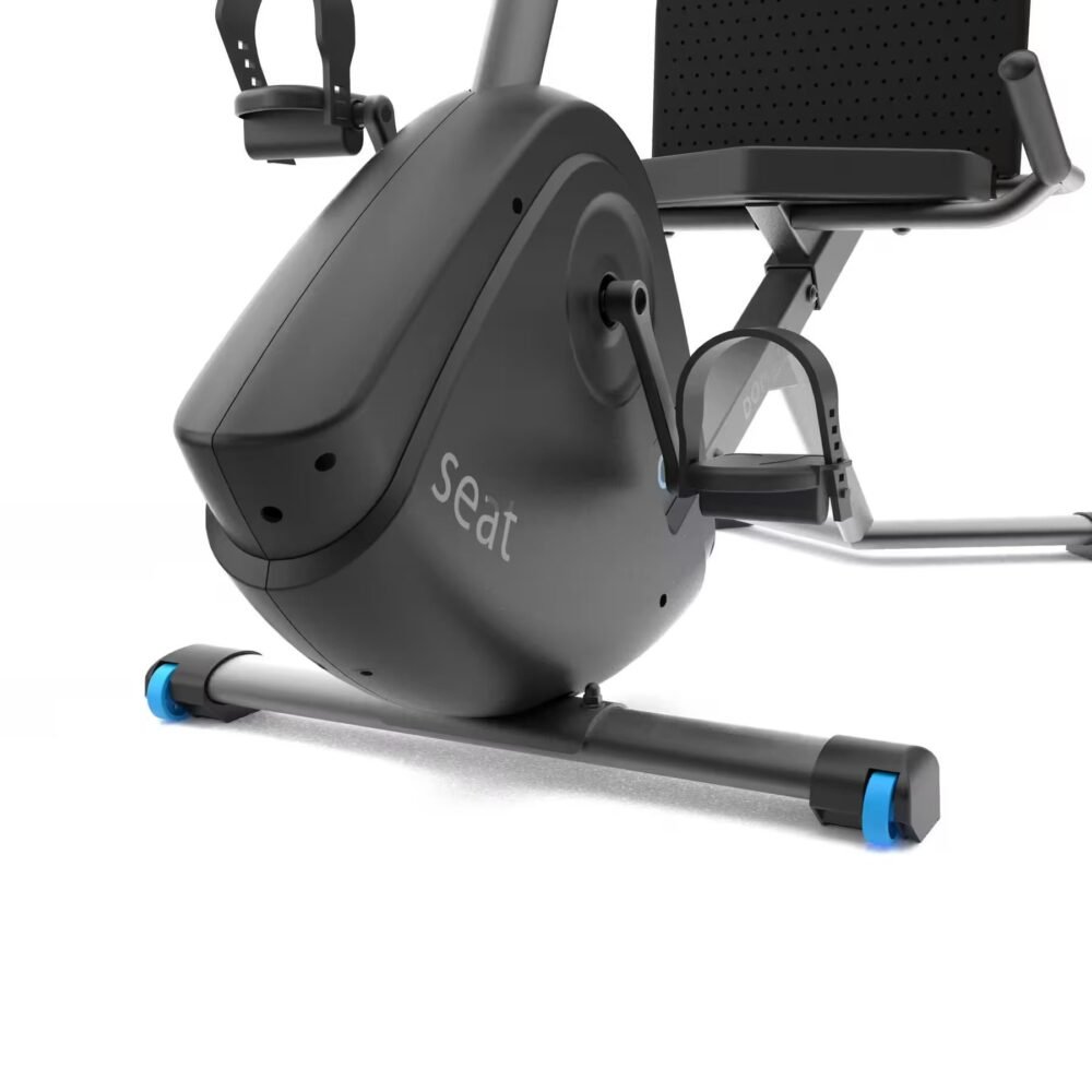 Vélo d'appartement semi allongé Domyos EB Seat connecté – Image 6