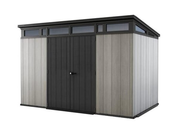 Abris de jardin ARTISAN 117 en résine KETER gris 7,4m²