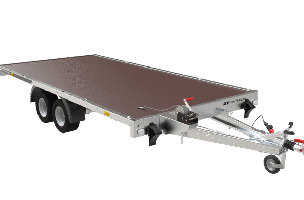 Remorque plate basculante 400×200 UNIPLAT 4020S P 2700 kg