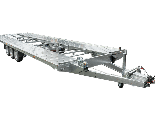 Remorque porte voiture à trois essieux 800X230 UNIPLAT 800/3 S 3500 KG
