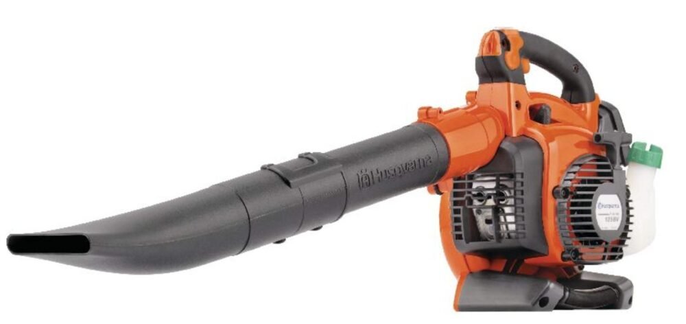 Souffleuse et aspirateur à feuilles à essence Husqvarna avec système de démarrage intelligent – Image 2