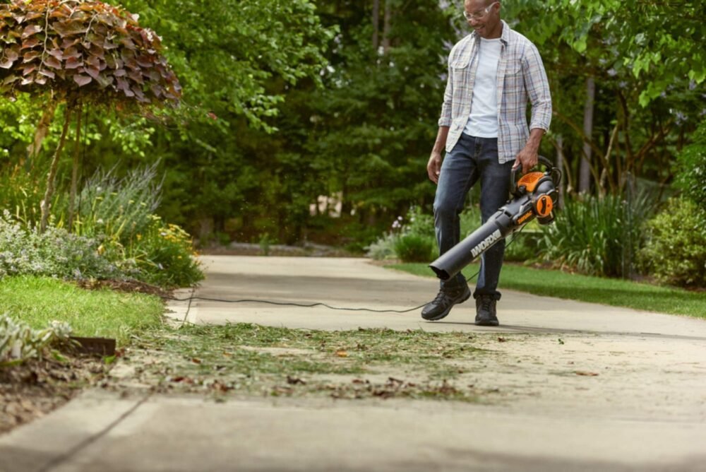 Souffleuse/déchiqueteuse/aspirateur électrique 3-en-1 WORX WG522 Trivac, 12 A – Image 4