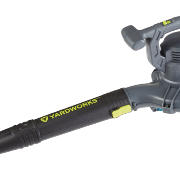 Souffleuse et aspirateur à feuilles électrique Yardworks, 12 A, 400 pi3/min, noir
